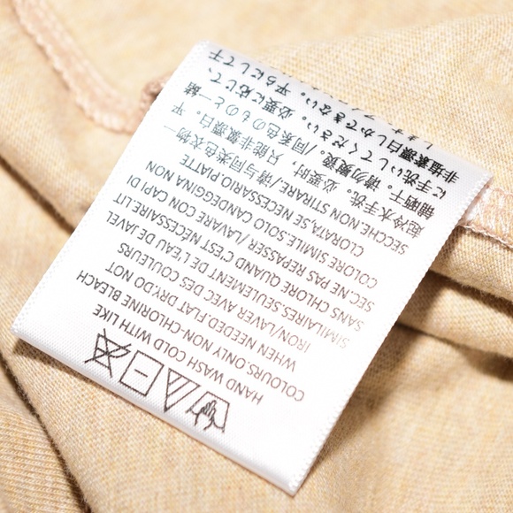 Fear of God Essentials V Neck 'Gold Heather' Tee - Picture 9 of 9